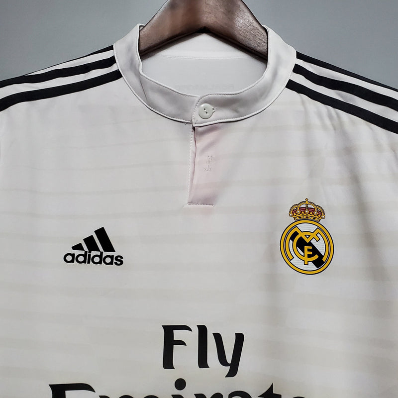 Real Madrid Home 2014/15 - Manga Longa